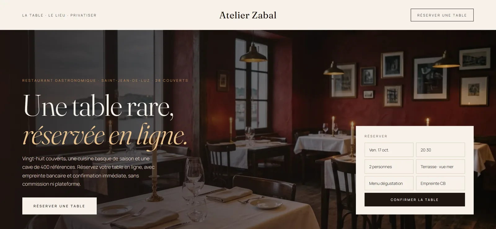 Maquette Atelier Zabal